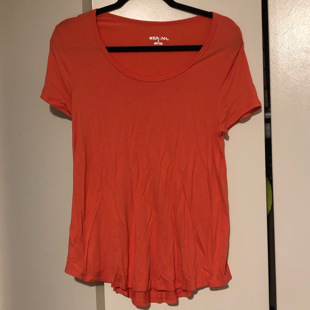 Small orange shirt
